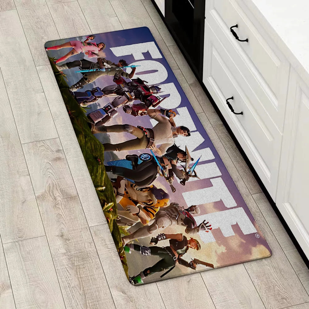 Entrance Front Door Doormat For Fortnites game Non-slip Kitchen Rug Living Room Rugs Balcony Bathroom Foot Mat Floor Mats Carpet