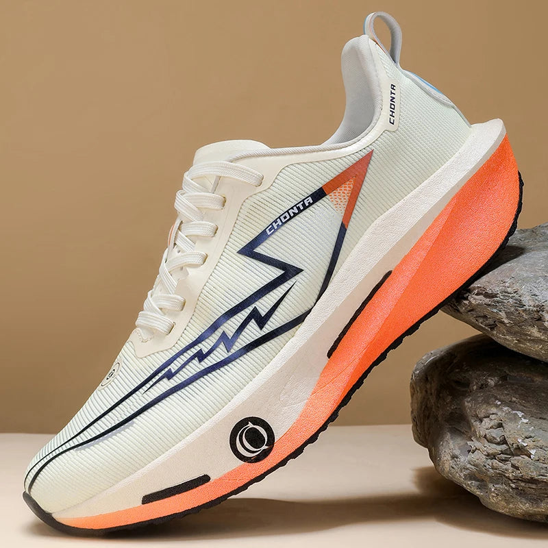2026 Running Shoes Carbon Plate Marathon Men Sports Breathable Lightweight Women's Comfortable Athletic Antiskid Sneakers Casual