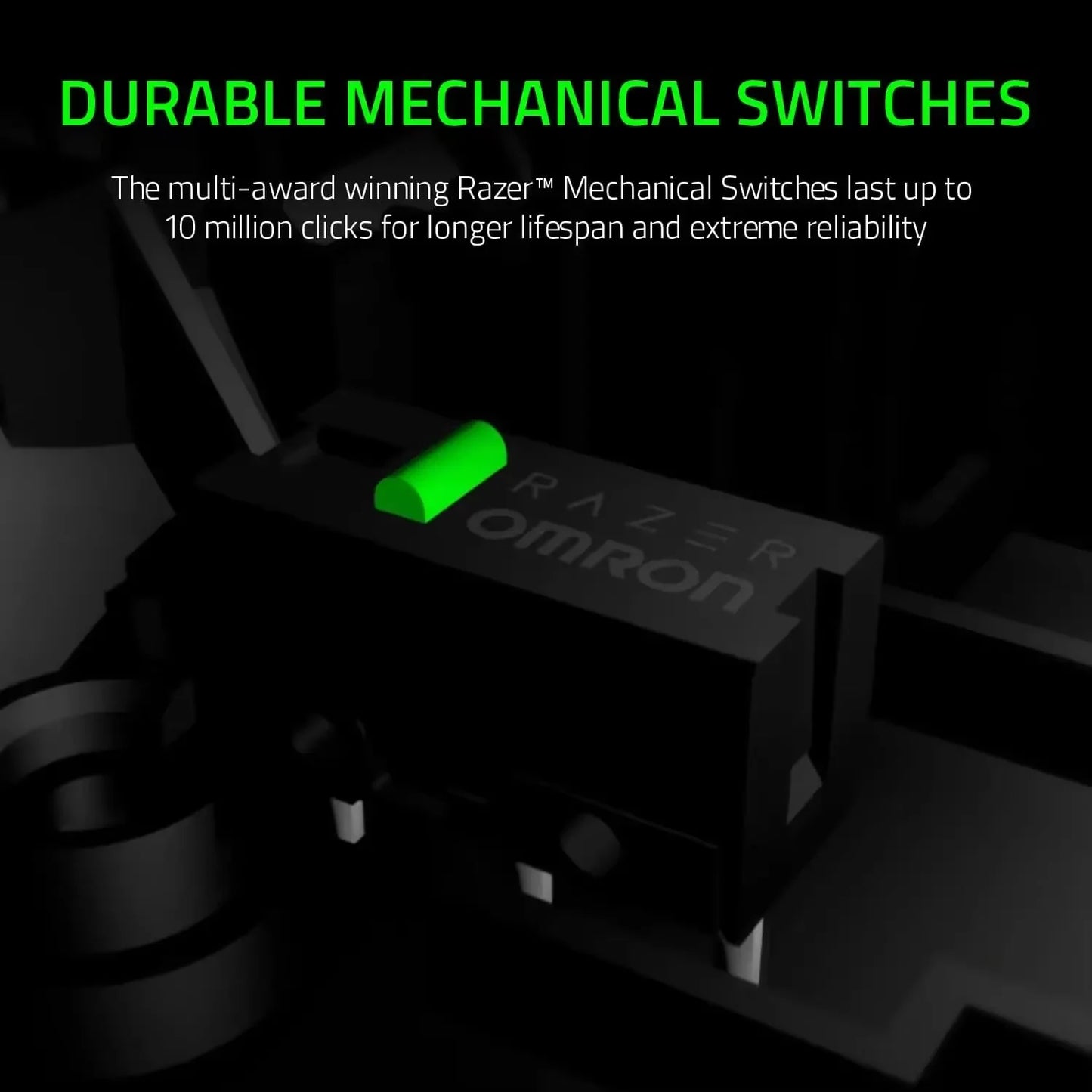 Rato Gaming Razer Original com Fio, Sensor Óptico 6400 DPI, Rato Gaming para Portátil, Rato Óptico de Alta Velocidade