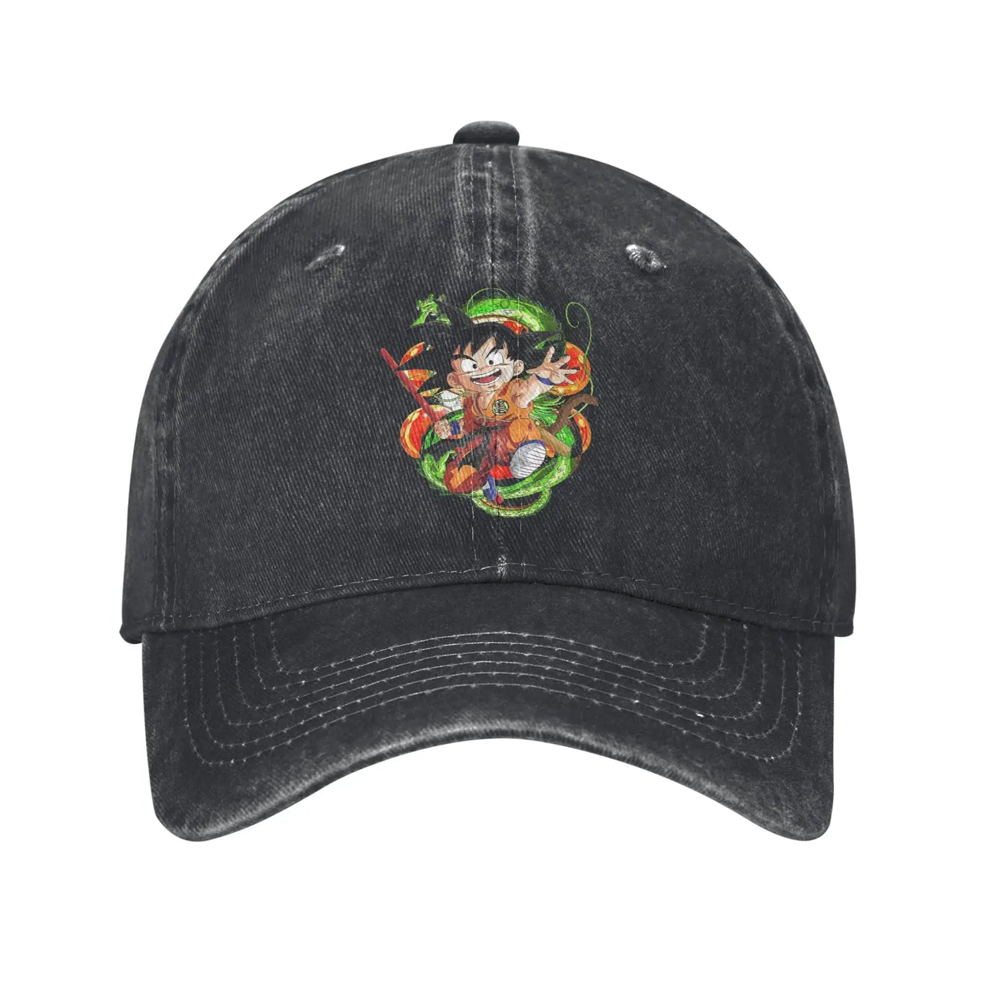 Dragon Ball Master Rosh TURTLE SCHOOL Unisex Baseball Cap  Distressed Washed Caps Hat Fashion Outdoor Unstructured Soft Headwear, produit gaming premium Fraquane, équipement gamer