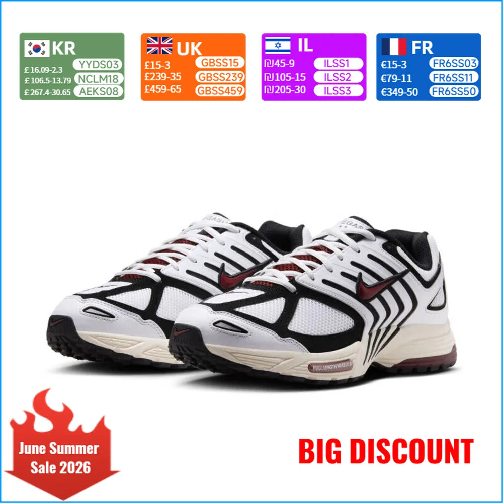 NIKE AIR PEGASUS Buty męskie – amortyzowane buty do biegania, antypoślizgowe i wytrzymałe, wygodne i codzienne HQ5403-101