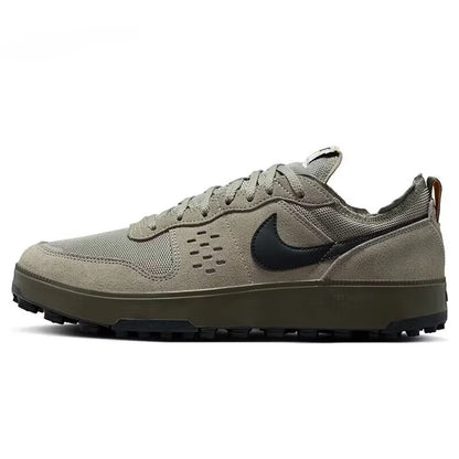 Nike C1TY Round-Toe Fashionable, Comfortable, Non-Slip, Durable Low-Top Casual Shoes (Unisex) - Brown and Green FZ3863-300