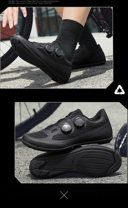 Speed Cycling Sneaker Men's Road Cycling Shoes Cleat Shoes Spd Shoes Cycling Flat Pedal Shoes Man Bike Outdoor Footwear White