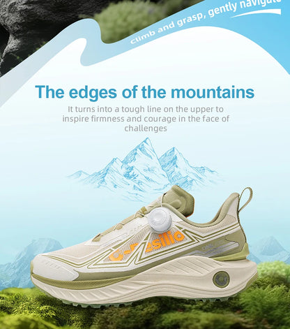 ONEMIX Outdoor Running Sneakers Men Elastic Trail Shoes Lightweight Breathable Women Sneakers Couple Casual waterproff Shoes