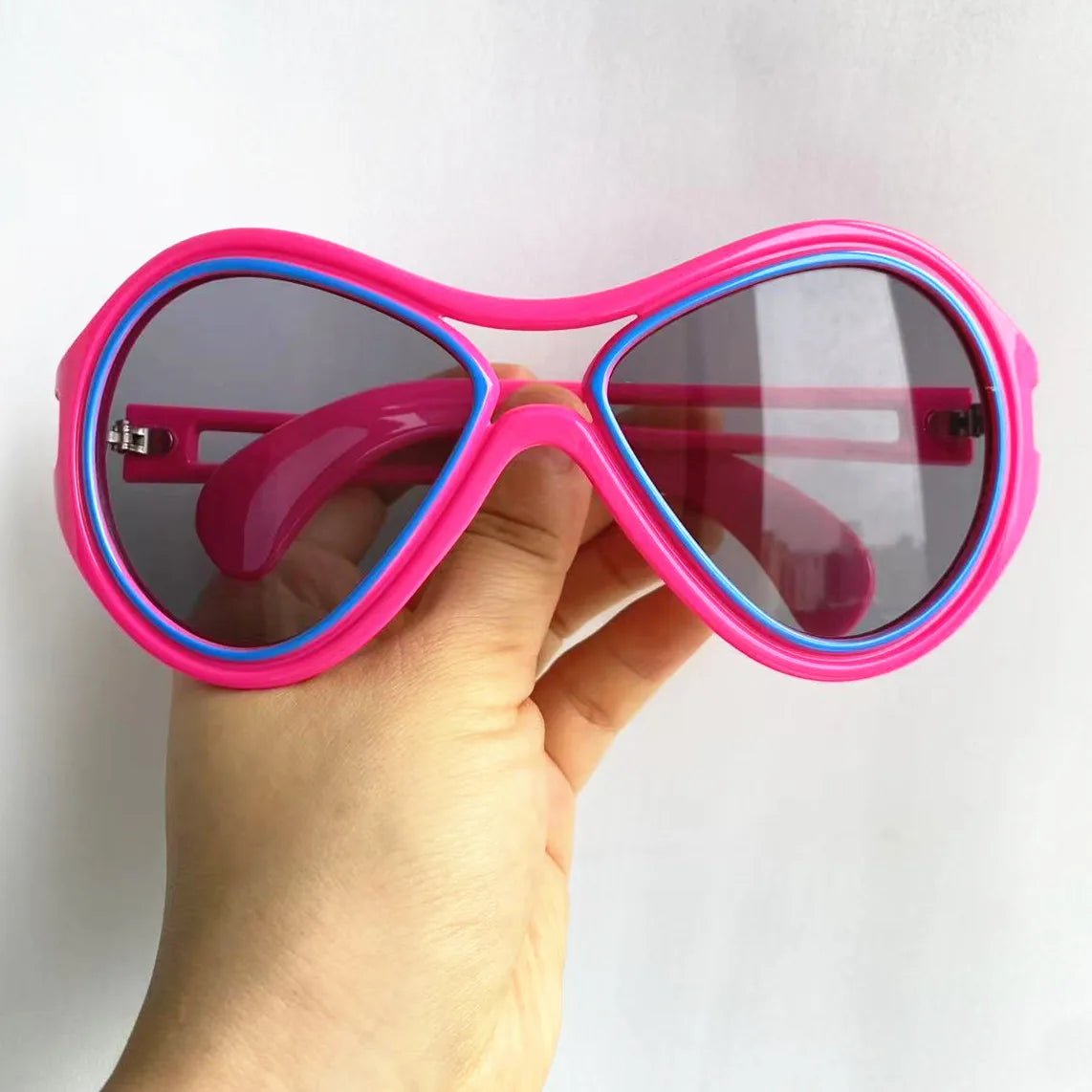 NEW Sunglasses Unisex Sun Glasses Anti-UV Spectacles Oversize Frame Eyeglasses Personality Ornamental Simplity Google