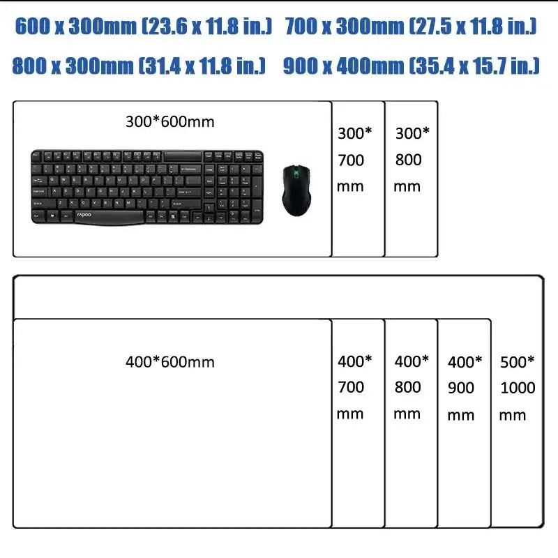 Overwatch Gaming Anime Girl Large XXL Mouse Pad HD Printing Computer Keyboard Mats Laptop Office Rubber Soft Desk Rug 900x400 MM