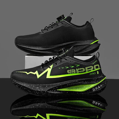 Męskie buty do biegania na co dzień, maratonowe, sportowe, z wkładką z włókna węglowego, oddychające, lekkie, damskie, wygodne, sportowe, antypoślizgowe trampki