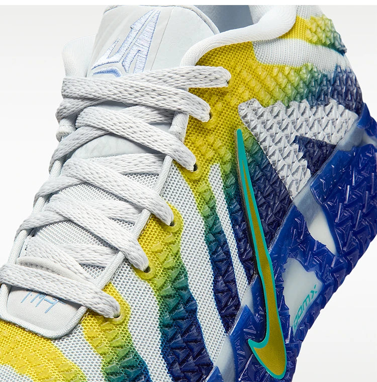 Nike Authentic Men's Cushioned Breathable Wear-Resistant Low-Top Basketball Shoes HF2794-004