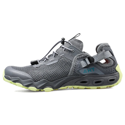 HUMTTO Brand Hiking Boots for Men Sneakers New Summer Trekking Sandals Male Breathable Outdoor Walking Climbing Water Shoes Mens