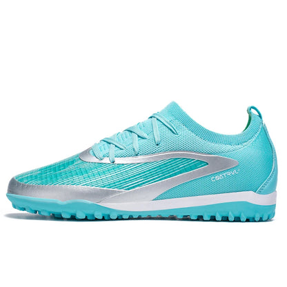 New Men Soccer Shoes Professional Society Turf Training Football Field Boots Non-Slip TF/FG Indoor Football Shoes 32-45