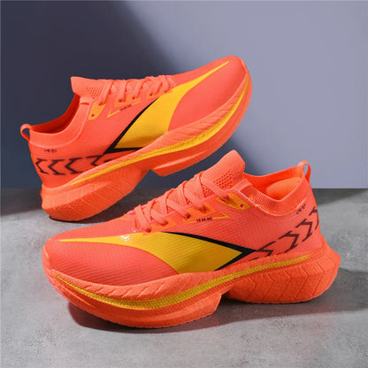 Men's Air Cushion Running Shoes Men Sneakers Carbon Board Marathon Jogging Shoes Outdoor Sport Shoes Teenis Male Casual Shoes