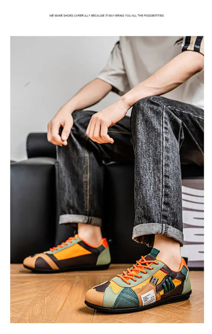 Buty męskie letnie, nowe, z siateczki, oddychające, młodzieżowe, rekreacyjne, do biegania, do chodzenia, lekkie trampki, Zapatillas