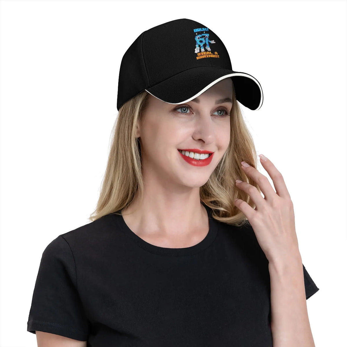 67 Six Seven 6-7 Casquette de baseball « Popular Steal » Brainrot Gaming Meme Sandwich Caps Hommes Femmes Respirante Dad Hat Plein air