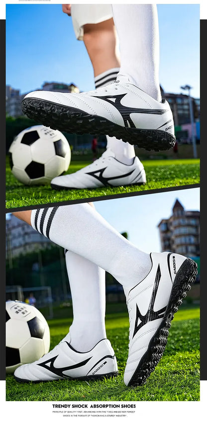New Arrival Main Push  Soccer Cleats Long Broken Studs Outdoor Sports Football Shoes