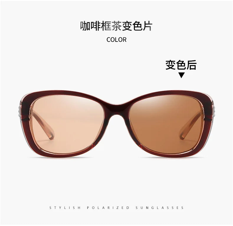 Eyewear Polarized Sunglasses Driving UV400 Protection Sports Unisex Female Fashion Glasses Cycling Bicycle night-vision T503