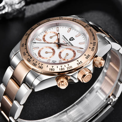 Gold 1644 PAGANI DESIGN 2026 New Men's Watches Top Brand Luxury Mens Quartz Wrist Watch Men Watch Men Chronograph Waterproof