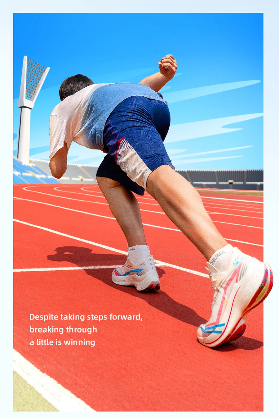 ONEMIX New Marathon Carbon Plate Running Racing Shoes Men Professional Stable Support Shock-relief Ultra-light Rebound Sneakers