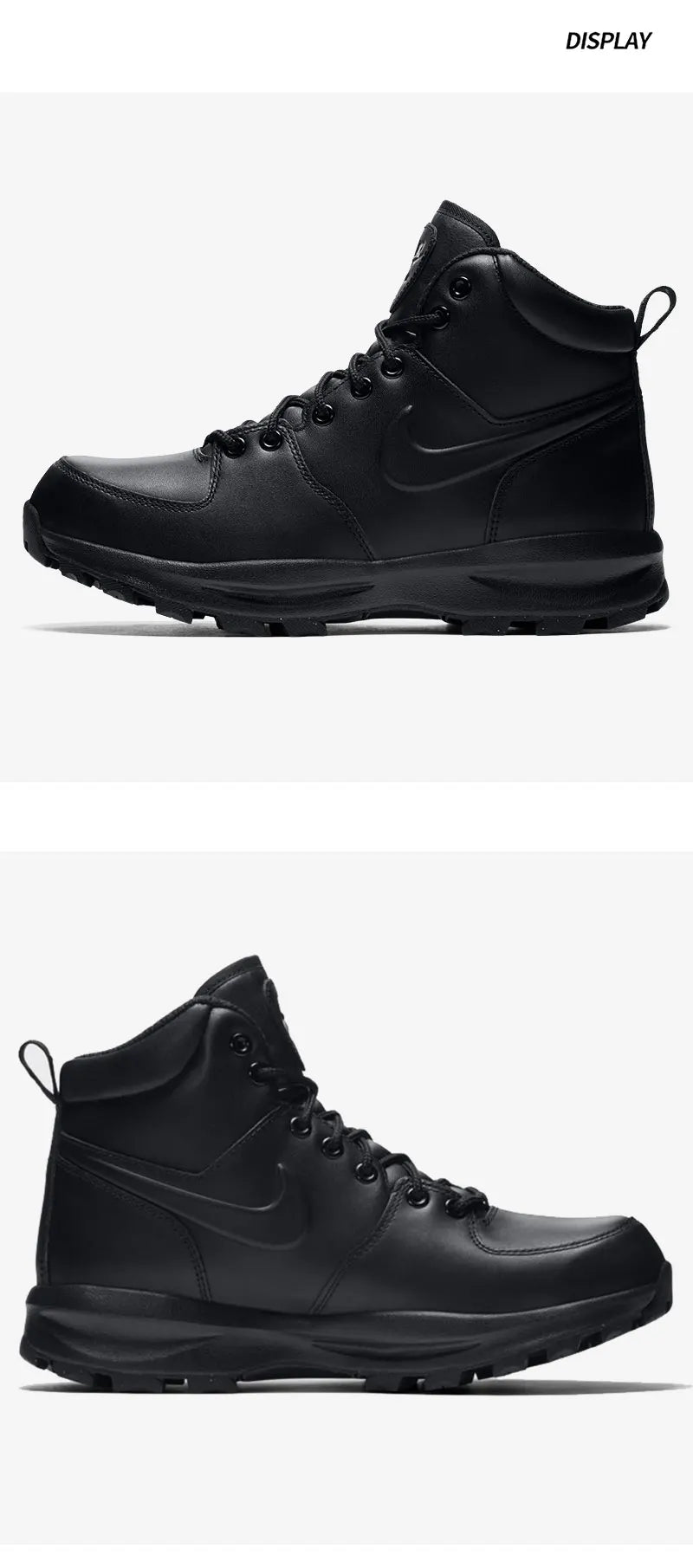 Nike genuine MANOA LEATHER men's and women's high top cushioned casual sports shoes 454350-003