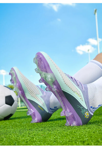 Men Football Boots Society Professional Original Resistant Casual Male Ultralight Outdoor Soccer Shoes Non Slip Football Shoes
