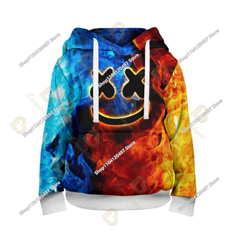 Children's Clothing Fortnite Cosplay Hoodie Sweatshirt Battle Ikonik Man Sleeve Costume Christmas Pullover Stress Shirt Clothes