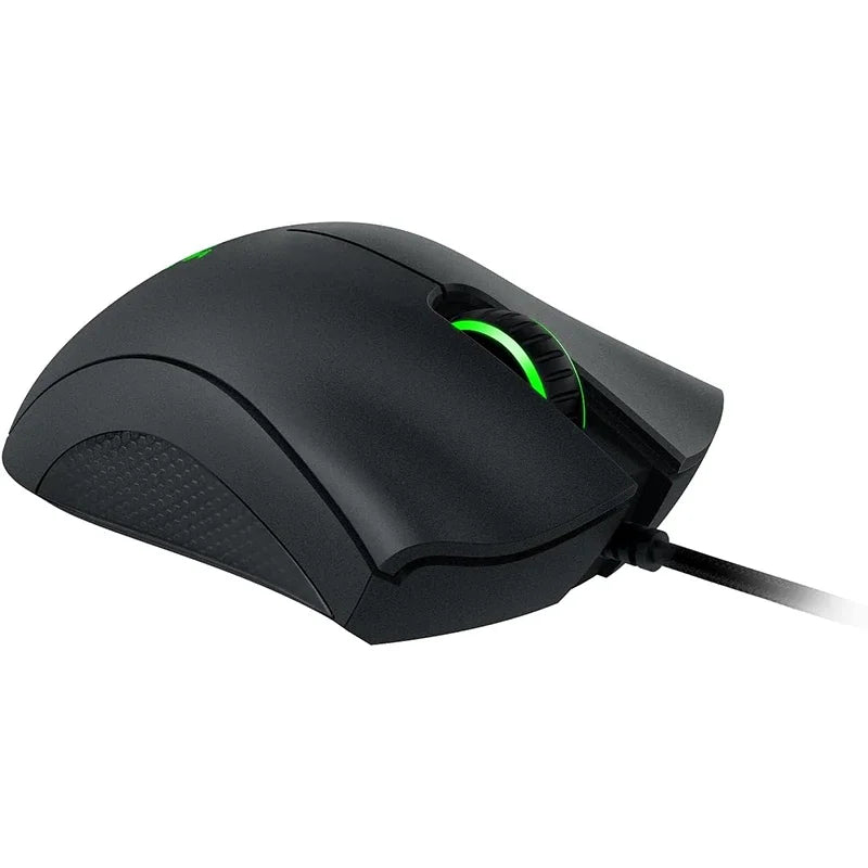 Rato Gaming Razer Original com Fio, Sensor Óptico 6400 DPI, Rato Gaming para Portátil, Rato Óptico de Alta Velocidade