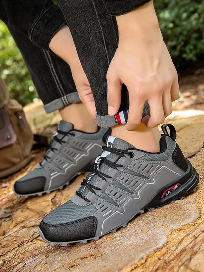 Men's Hiking Shoes Waterproof All-Terrain Outdoor Sneakers Non-Slip for Trekking Camping Tactical Training  Outdoor Cycling