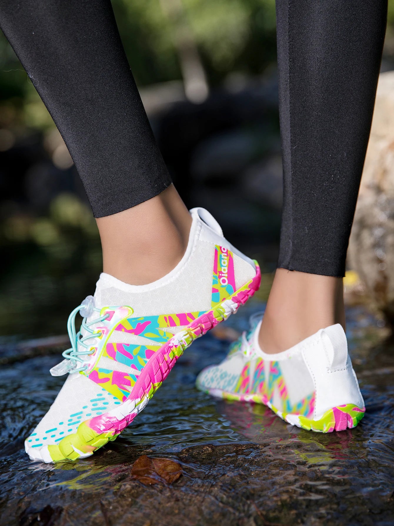 Oiaano Wide Toe Man Barefoot Black Shoes Woman Sports Sneaker Unisex Water Booties Male Aqua Beach Soft Sole Light Breathable