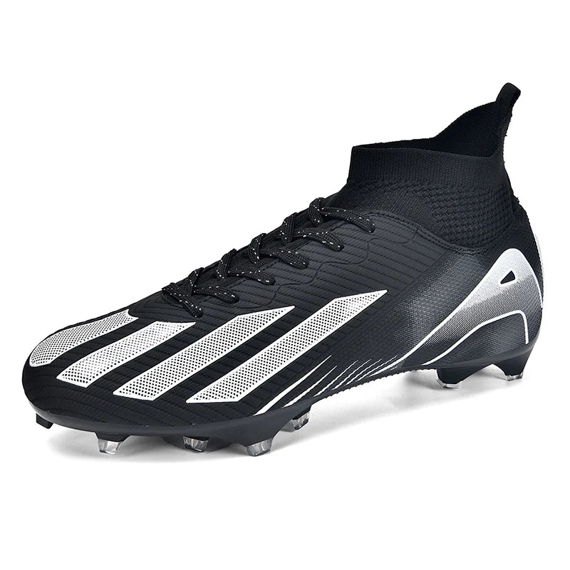 New Men Soccer Shoes Adult Non-Slip Football Boots Cleats Boys Ultralight Sport Sport Outdoor Comfortable Training Match Grass