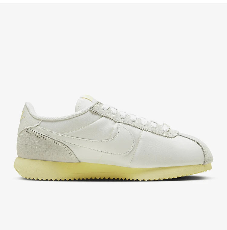 Oryginalne damskie sznurowane, oddychające buty sportowe w stylu retro Nike Cortez HF6410-118