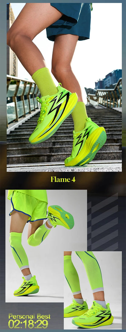 Marathon Men Running Shoes Carbon Board Speciality Sports Breathable Lightweight Women's Comfortable Chunta Athletic Sneakers