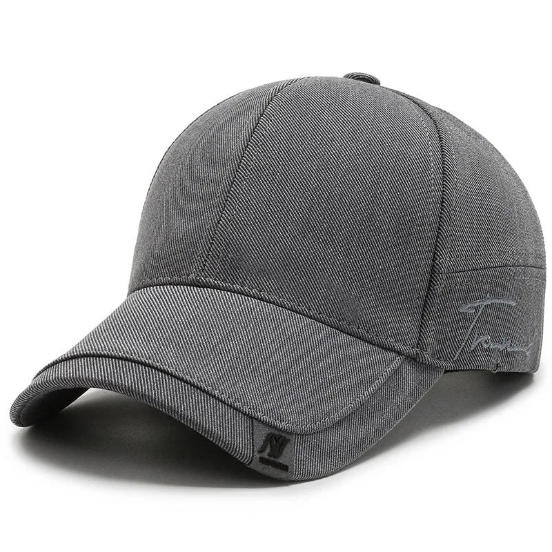 Casquette de soleil à séchage rapide pour femme, casquette de sport décontractée pour homme, casquette de baseball grande taille 60-65 cm, casquette à visière ajustable, casquette à visière