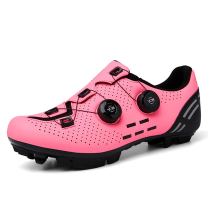 High-Quality Cycling Shoes Men's SPD Self-Locking Racing Bicycle Sports Shoes Women's MTB Mountain Non-Slip Cycling Shoes 36-47