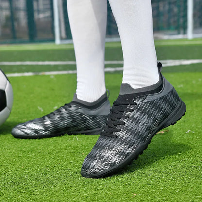 Nuevas zapatillas de fútbol para hombre de alta calidad, tacos para partidos en interior, botas de fútbol para exterior superventas, para césped, de caña alta, fútbol sala, antideslizantes