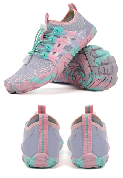 Aqua Shoes Barefoot Beach Shoes Adults Kids Gym Outdoor Training Footwear Unisex Quick-Drying Breathable Sneakers Size 28-46