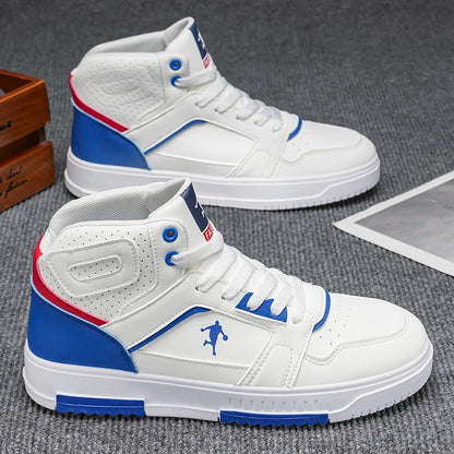 Men's Low-Top Casual Sports Shoes Fashion Basketball Sneakers Street Style Skateboarding Shoes for Teens