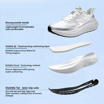 New Men's Running  Shoes Slow Running Shock-Absorbing Wear-Resistant Lightweight Fitness SportsShoes 8055
