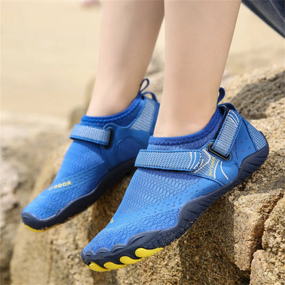 Kids Aqua Shoes Summer Beach Five Fingers Barefoot Water Shoes Swimming Lightweightl Non-slip Seaside River Children Sneakers