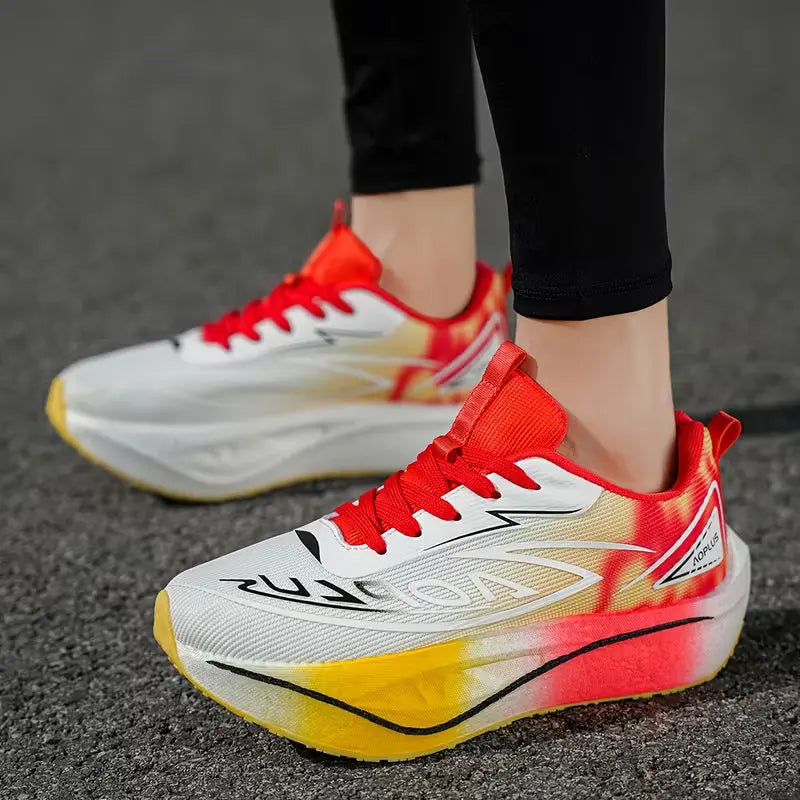 Fashion Lightweight Running Shoes Men Women Breathable Athletic Sneakers for Outdoor Jogging