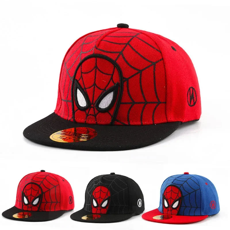Casquettes Spiderman HotAnime pour enfants et tout-petits : casquettes de baseball, casquettes snapback de printemps, casquettes hip-hop ajustables