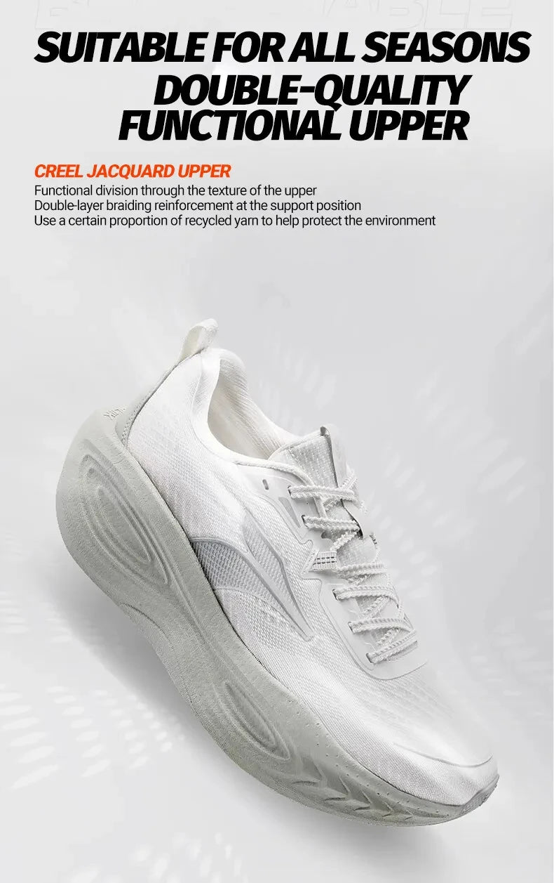 361 Degrees PopBlaze 5 Men Running Shoes New Cushioning Thick-soled Breathable Non-slip Outdoor Jogging Male Sneakers 672532212