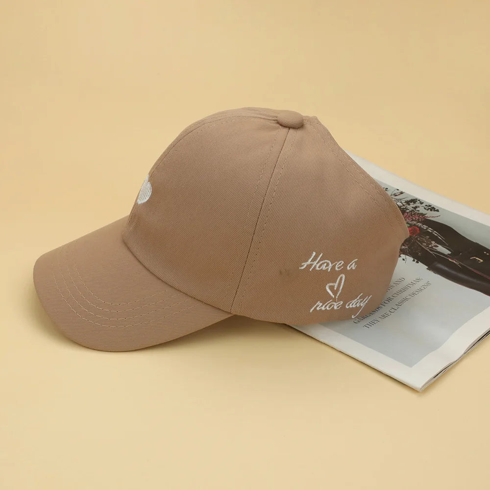 Hot High Ponytail Kids Hat Baseball Cap For Girls Boys Travel Sun Hat Adjustable Children Peaked Caps Hollow Back Ponytail Caps