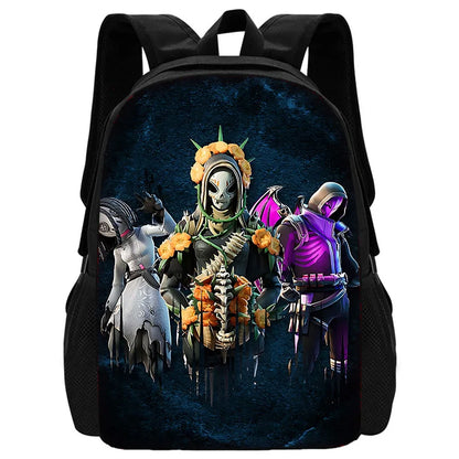 Classic Game FortniteS Kids Backpacks Boys and Girls Student Birthday Gift Child School Bags Unisex Camping Durable Rucksack