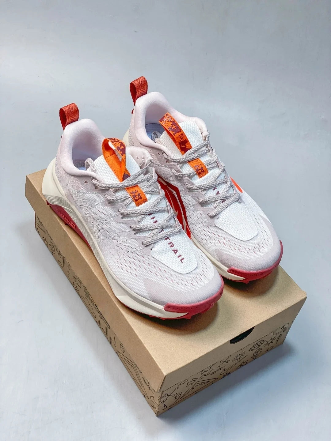 Men N Leather Sneakers Serrated Thick Platform Sole Casual Shoes Red Decor Lace Up Non-slip Walking Trainers