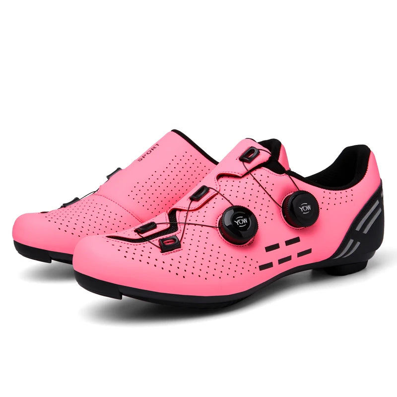 High-Quality Cycling Shoes Men's SPD Self-Locking Racing Bicycle Sports Shoes Women's MTB Mountain Non-Slip Cycling Shoes 36-47