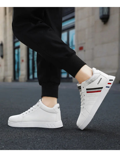 Męskie buty do skateboardingu 48 – codzienne, wysokie trampki do chodzenia, buty sportowe, oddychające buty hip-hopowe, buty uliczne, Chaussure Homme