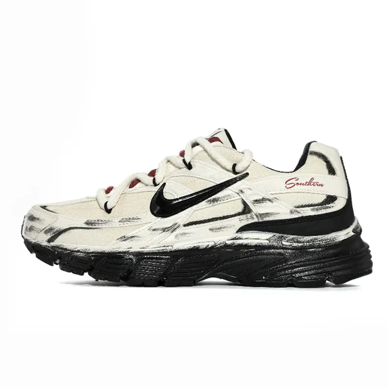 Custom Sneakers Nike Initiator "Chasing Clouds Desert" Shock Absorption Wear-Resistant Men's Running Shoes