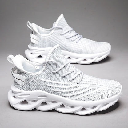 New Running Sneakers Newest Breathable Comfort For Women Low Top Large Size Men's Sports Increase Shoes Mesh Jogging Casual