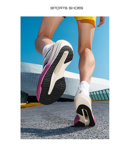 Marathon Men Running Shoes Carbon Board Speciality Sports Breathable Lightweight Women's Comfortable Chunta Athletic Sneakers