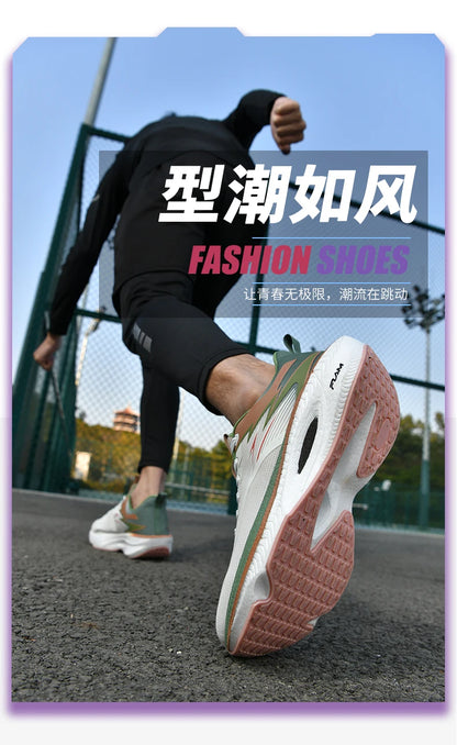 Sports Running Shoes Men Sneakers Marathon Breathable Comfortable Brand Trend Women Athletic Trainer Outdoor Sneakers AirCushion