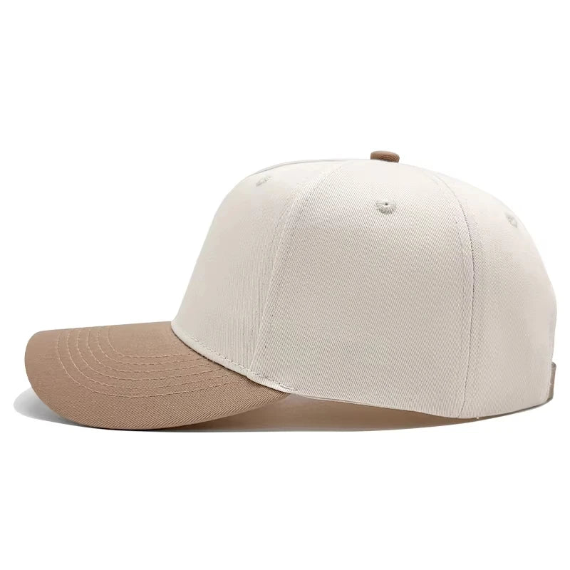 Custom Logo and Color Baseball Caps Wholesale Structured A Frame 100% Cotton Gorras Baseball Sport Hats